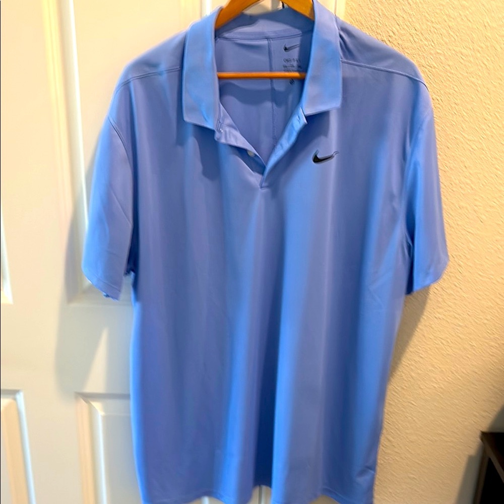 Nike Men's Blue Polo Shirt